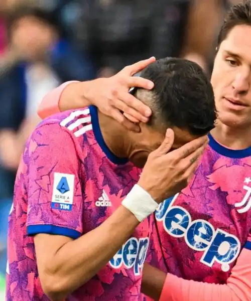 Di Maria si dispera, Chiesa lo conforta: le foto