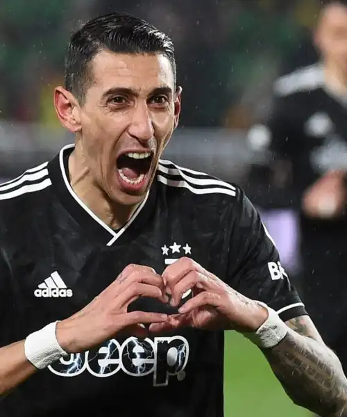 Di Maria travolge il Nantes: tripletta da urlo e Juve agli ottavi