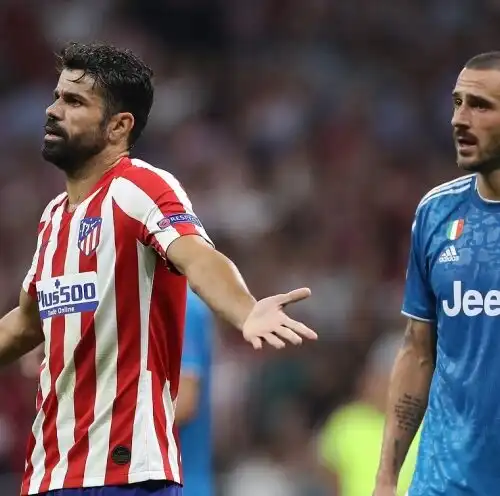 Diego Costa fuori fino ad aprile: niente Juventus