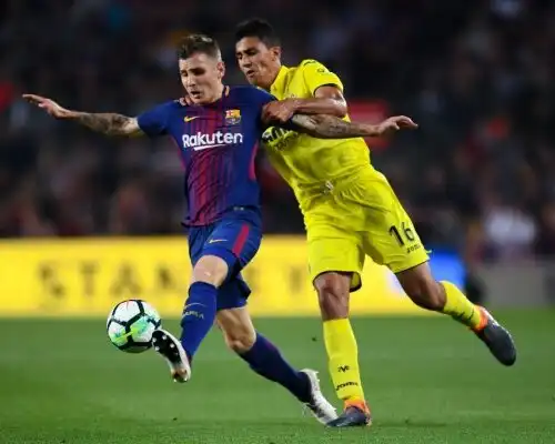 Juve, il Barcellona mette Digne sul mercato