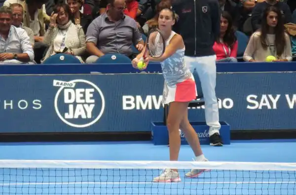 Grande spettacolo al Forum di Assago per l'evento benefico promosso dalla fondazione del numero 1 del mondo a cui hanno preso parte anche Serena Williams, Flavia Pennetta, Fabio Fognini e... Fiorello.
