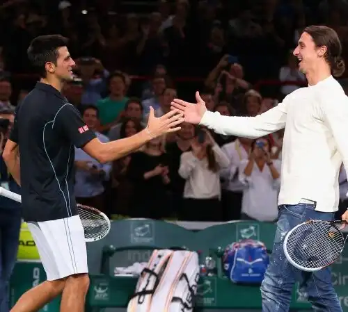 Novak Djokovic ringrazia Zlatan Ibrahimovic per il sostegno