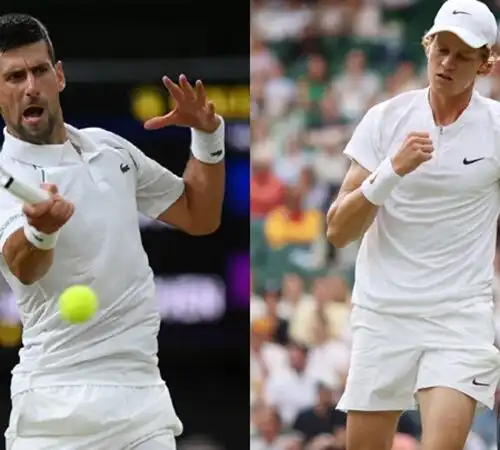 Novak Djokovic – Jannik Sinner live da Wimbledon. Segui con noi la diretta