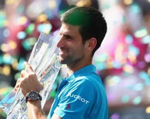 Indian Wells, cinquina di Djokovic