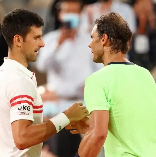 Novak Djokovic, messaggio a Rafa Nadal