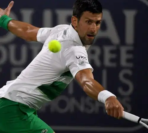 ATP Dubai, per Novak Djokovic un ko che fa la storia: Jiri Vesely non trattiene l’emozione