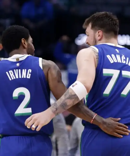 NBA, 82 punti del duo Doncic-Irving nel successo su Phila