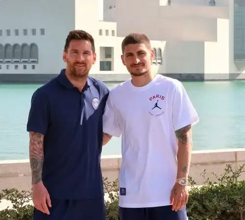 Donnarumma, Messi e Verratti scoprono il Qatar: le foto