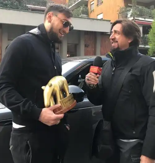 Donnarumma: il Tapiro dopo la papera