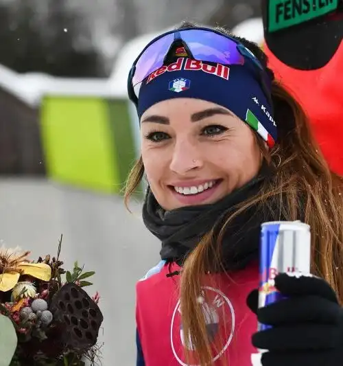 Dorothea Wierer non perde il sorriso, le foto