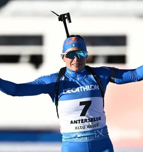 Biathlon, adesso Dorothea Wierer può esultare