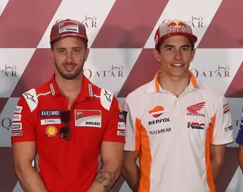 Michelin: Dovizioso ride, Marquez no