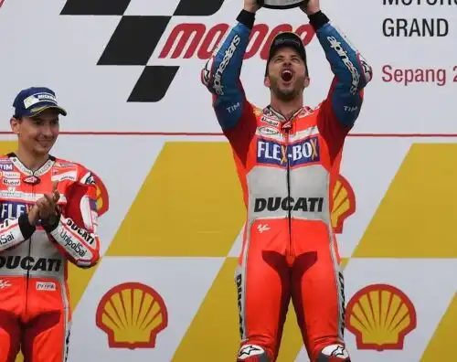 Ducati esalta Dovizioso e avverte Lorenzo