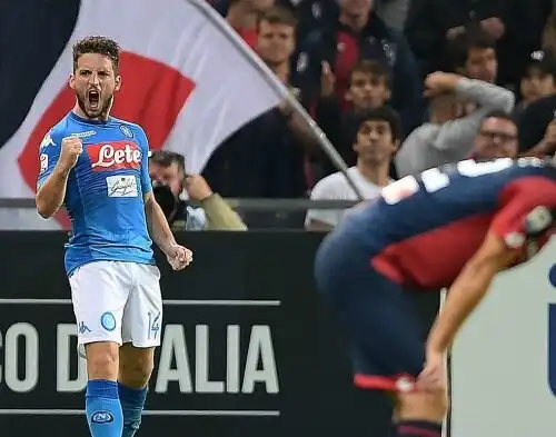 Mertens tris: il Napoli riprende la vetta. Dybala-Higuain risorgono