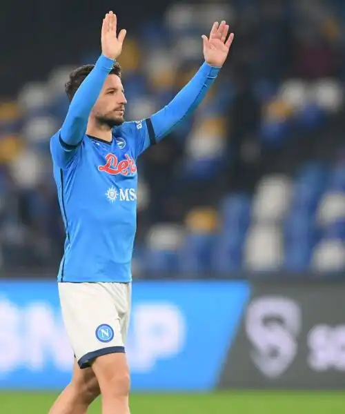 Dries Mertens addio, esplode la rabbia del tifo azzurro