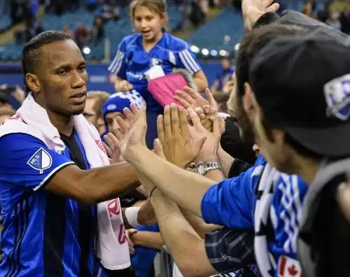 MLS, Drogba saluta Montreal