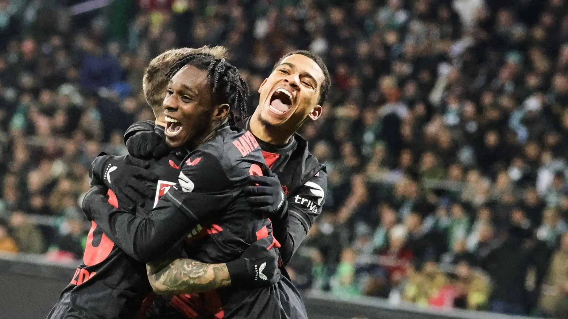 Frimpong è tra le stelle del Bayer Leverkusen

