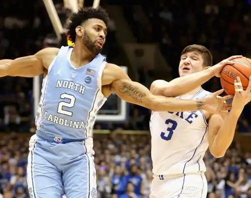 NCAA: Duke sorride, North Carolina k.o.