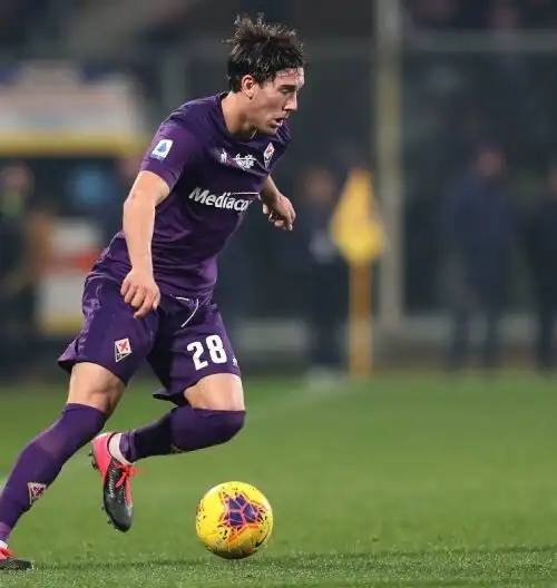 Fiorentina, novità su Dusan Vlahovic: parla Joe Barone