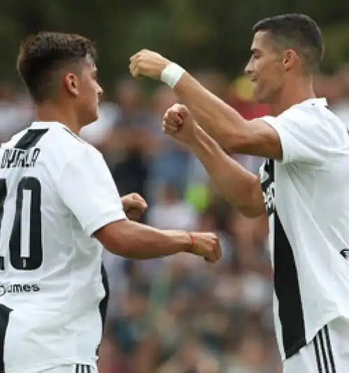 Festa Juventus a Villar Perosa: Ronaldo segna subito