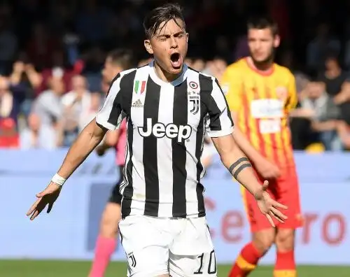 Il Benevento spaventa la Juventus, Dybala la salva