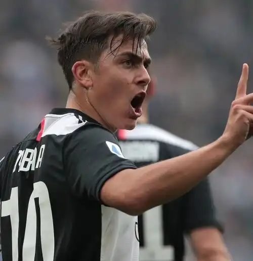 Juve, il gesto di Dybala fa discutere i tifosi