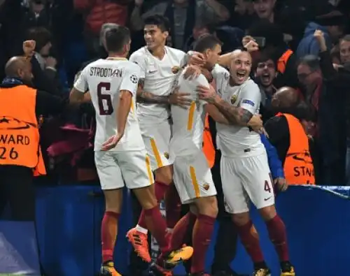 Dzeko d’antologia: la Roma ferma il Chelsea