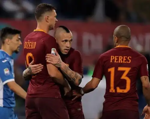 Serie A, Roma-Empoli 2-0: Dzeko nella storia