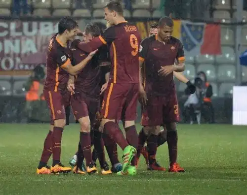 Dzeko si sblocca, Roma terza