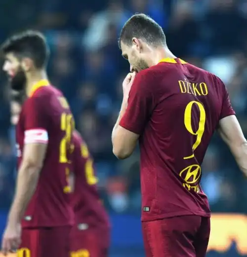 Allarme Dzeko per la Roma