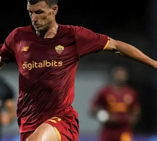 L’Inter va in pressing ed Edin Dzeko vacilla