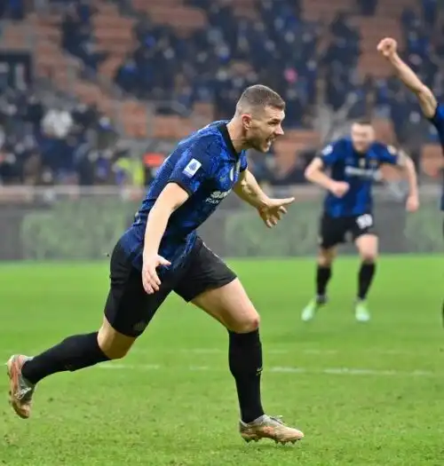 Edin Dzeko manda in fuga l’Inter al 90′