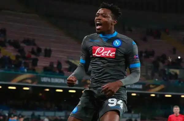 Napoli-Legia Varsavia 5-2. Chalobah 7. Inizia un po' timido ma poi si riprende alla grande a realizza il gol che apre le danze per il Napoli. E' il suo primo con la maglia azzurra. 