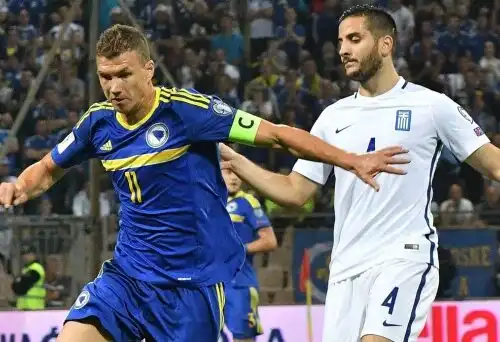 Edin Dzeko: “I greci sono dei provocatori”