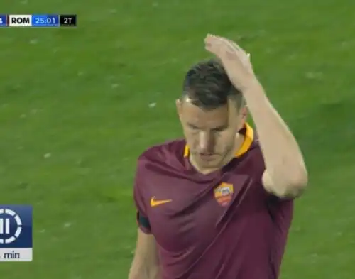 Dzeko, che lite con Spalletti! Piovono i ‘vaffa’…