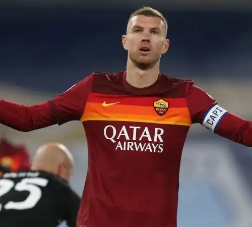 Roma, il messaggio di José Mourinho ad Edin Dzeko