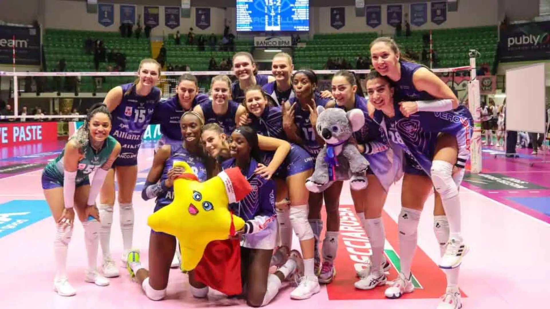 Milano ha centrato così la quinta vittoria di fila in campionato.