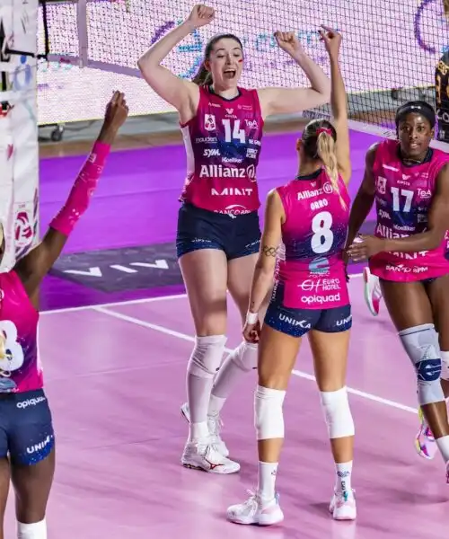 Paola Egonu a Firenze con l’Allianz Vero Volley Milano