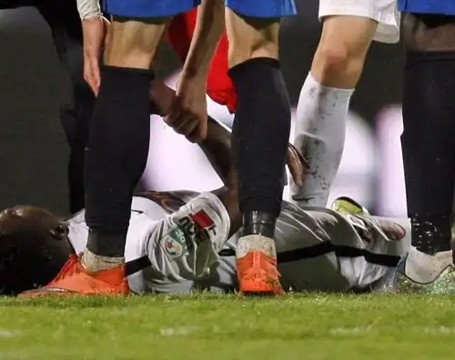 Tragedia in campo, morto Ekeng