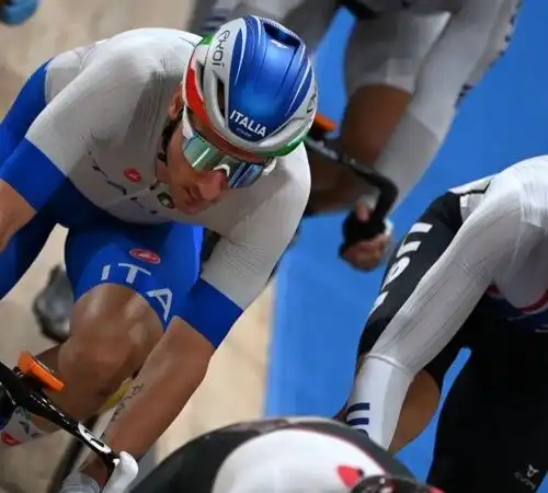 Tokyo 2020, Elia Viviani: la rimonta vale il bronzo