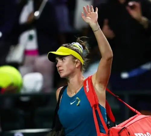 Indian Wells, finisce subito l’avventura di Elina Svitolina