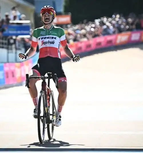 Elisa Longo Borghini, trionfo alla Parigi-Roubaix