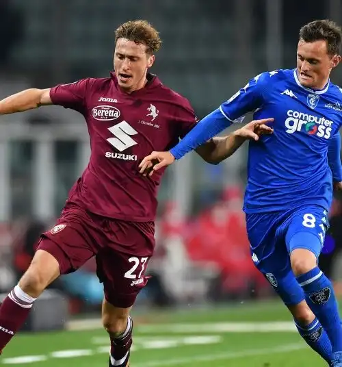 Serie A: l’Empoli rimonta a Torino, pari show