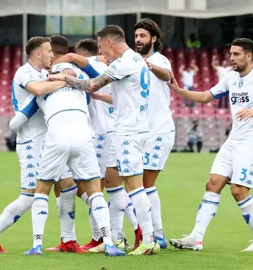 Serie A, l’Empoli torna a vincere in casa della Salernitana