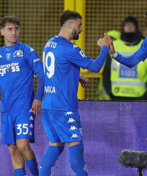 Vince l’Empoli, Sampdoria infuriata e nei guai: 1-0 al Castellani