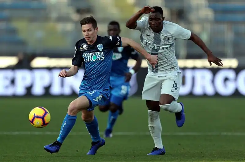 Una rasoiata di Keita Balde a al 72' regala i tre punti ai nerazzurri.