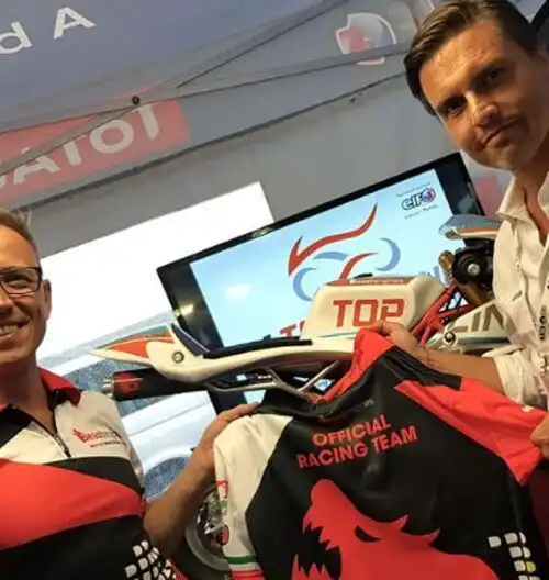 Minimoto, accordo Total-Top Racing