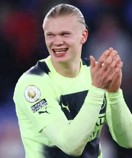 Erling Haaland salva il Manchester City: le immagini