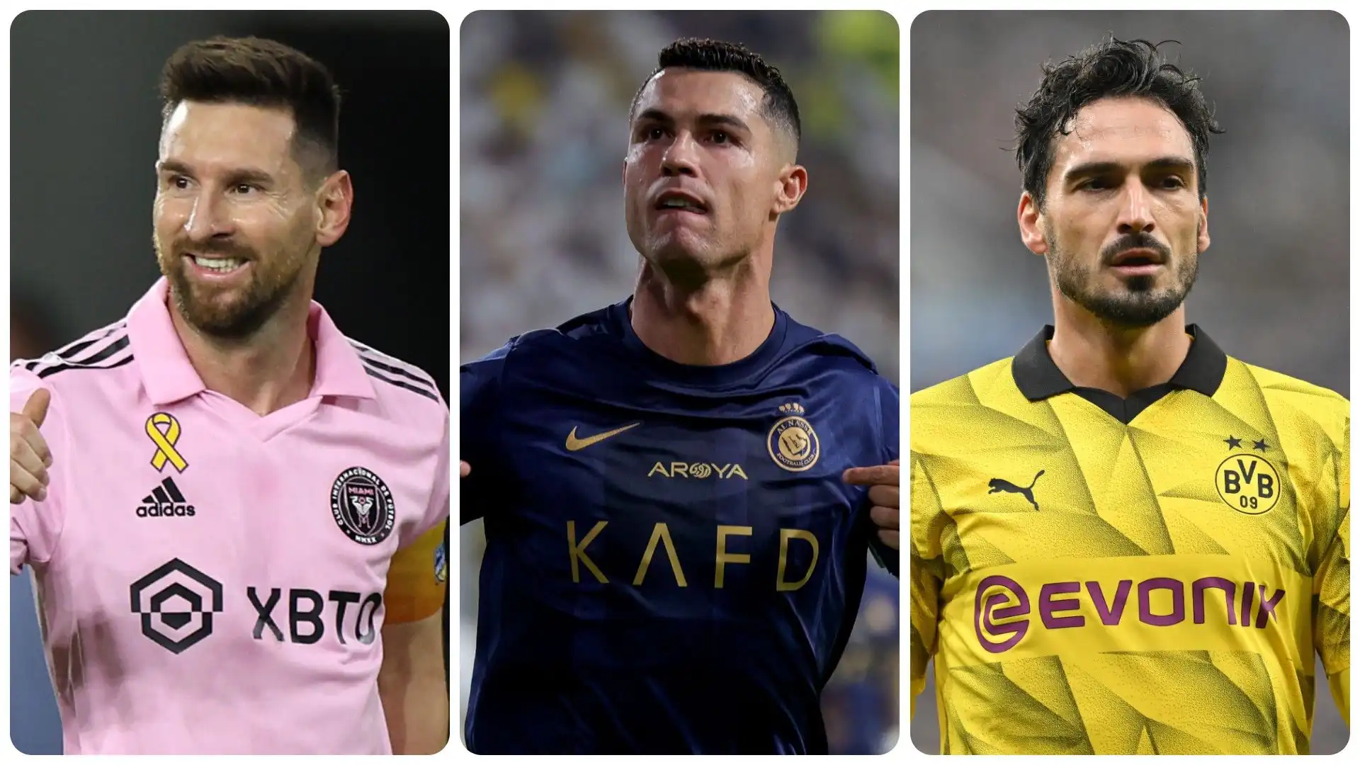 Eternamente giovani: Top 10 degli Over 34 più preziosi del mondo. Foto (Transfermarkt)