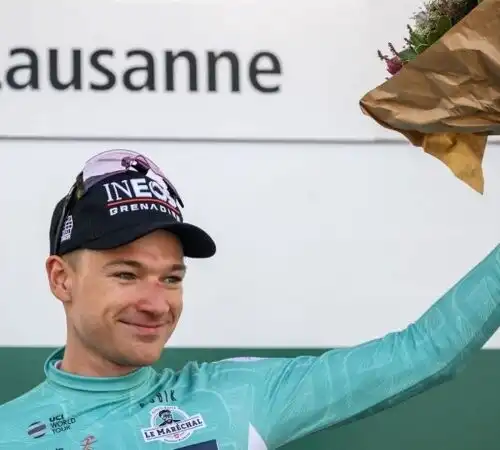 Tour de Romandie, Ethan Hayter fa il Filippo Ganna